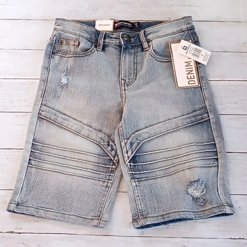 Boys Denim South Pole Shorts